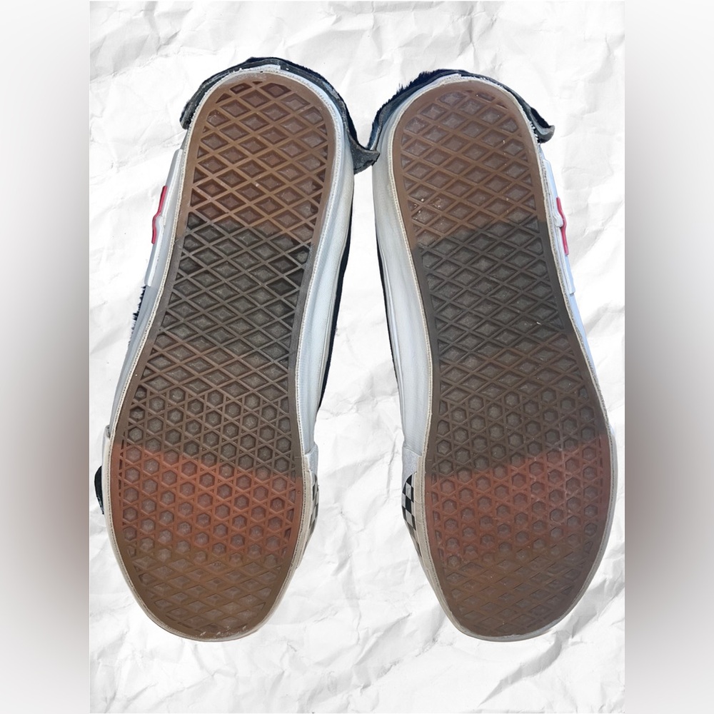 Vans Vault UA Sk8-Hi Cap LX Pony Black Checkerboard Men’s Sneakers - Picture 8 of 11